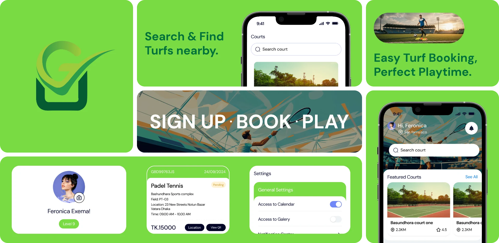 GameSlot: Turf Booking & Management Platform — hero banner