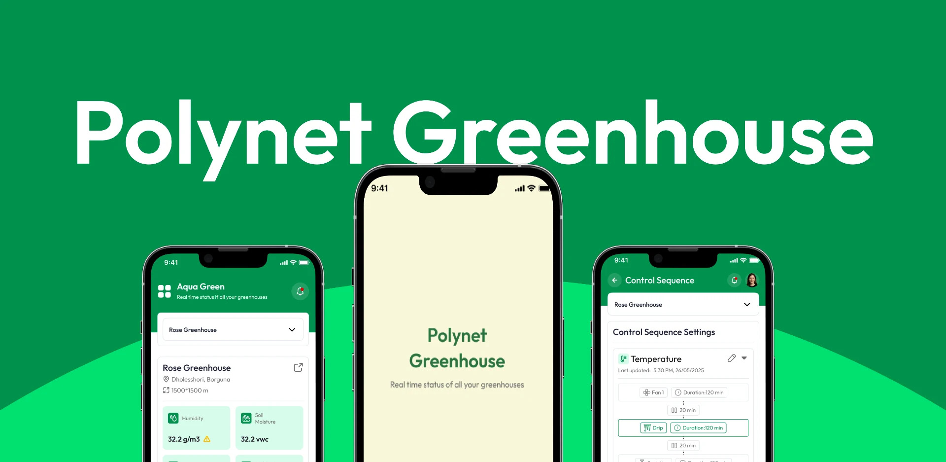 Polynet Greenhouse: Monitor, Control, Automate — Agritech / IoT project by Mushfiqur Rahaman